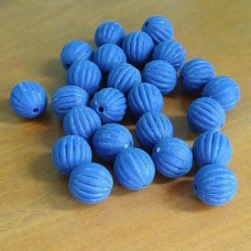 Bola 12 mm Acrílico Azul escuro 25g aprox. 22 unidades