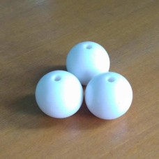 Bola 22 mm Acrílico Branco perolado 25 g