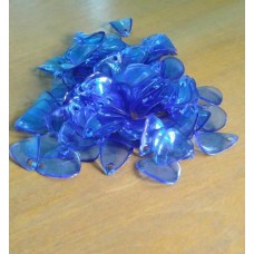 Orelha de rato 20x14 mm Acrílico azul 25 g