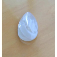 Gota pingente 47x27 mm Acrílico mesclado bege 25 g