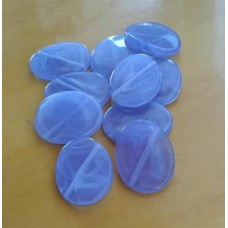 Entremeio 30x22 mm Acrílico azul craquelado 25 gramas