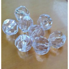 Bola 17 mm Cristal facetado acrílico 25 g