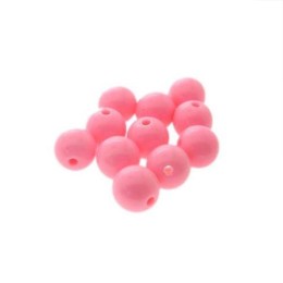 Bola 06 mm Acrilico Rosa 25 g aprox. 190  unidades