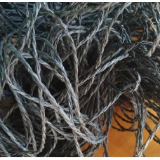 Cordão de palha 2 mm preto 5 metros