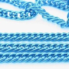 Corrente Alumínio Dupla Royal 8x6 mm 1 metro