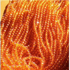 Cristal 06 mm laranja 50 unidades