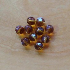 Bola 08 mm Cristal Mel 10 unidades