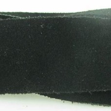 Tira de Camurça 15 mm Preto 1 metro