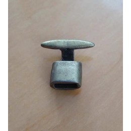 Fecho 19x21 mm ouro velho uma unidade