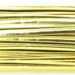 Fio Achatado Dourado 3 mm 5 metros
