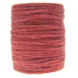 Cordão de Juta Vermelho 2 mm 10 metros