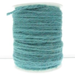 Cordão de Juta Azul 2 mm 10 metros
