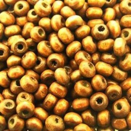 Madeira Marrom 05 mm Disco 25 g aprox. 625  unidades