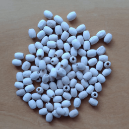 Madeira 10x06 mm natural 10 g aprox. 50 unidades