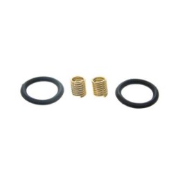 Mola Dourada e Silicone Preto para óculos 10  unidades