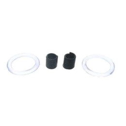 Mola Preto e Silicone Transp. para óculos 10  unidades