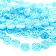 Murano Azul 12 mm 10 unidades Murano Azul 12 mm 10 unidades