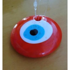 Murano Olho Grego 50 mm vermelho 1 unidades
