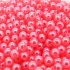 Pérola ABS Rosa 03 mm 25 g  aprox. 2650  unidades