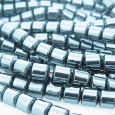 Pedra Hematita 5x5 mm Fio Aprox. 65  unidades