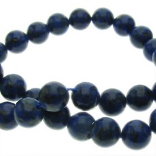 Fio de Pedra Lápis Lazuli 8 mm 50 Unidades
