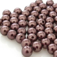 Pérola ABS Café 06 mm 25 g aprox. 200  unidades