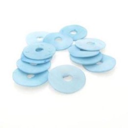 Resina Azul Bebê 16 mm Disco 10 g 76  unidades