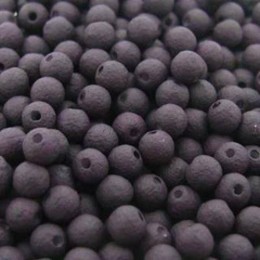 Bola 12 mm Resina Roxo Fosco 10 g 10  unidades