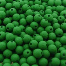 Bola 12 mm Resina Verde Fosco 10 g 10 unidades