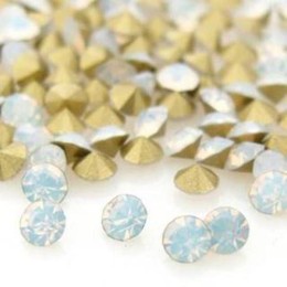 Strass Chinês SS10 White Opal 10 unidades