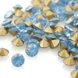 Strass Chinês SS12 Pacific Opal 10 unidades