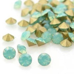 Strass Chinês SS6 Olive Opal 10 unidades