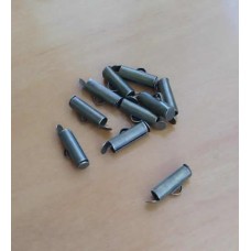 Terminal 13x06 mm para fio chato Ouro Velho em ferro 10 unidades