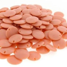 Acrilico Bege 14 mm Pastilha 25 g aprox. 32  unidades