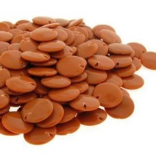 Acrilico Marrom 14 mm Pastilha 25 g aprox. 32  unidades