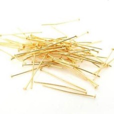 Alfinete Ouro Flash 30mm 10 g aprox. 100 Unidade