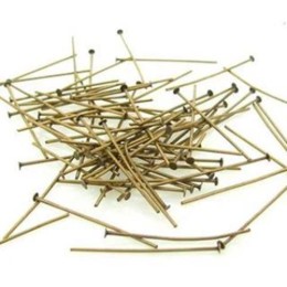 Alfinete Ouro Velho 50mm 10 g aprox. 60 Unidade
