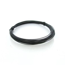 Arame 0.8 mm Preto em Alumínio 5 metros