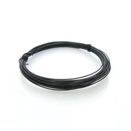 Arame 0.8 mm Preto em Alumínio 5 metros