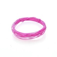 Arame 0.8 mm Rosa em Alumínio 5 metros