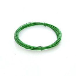 Arame 0.8 mm Verde  em Alumínio 5 metros