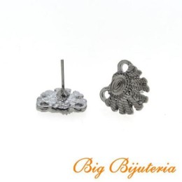 Base de Brinco Grafite 25x26x02 mm 1 Par