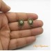 Base de brinco ouro velho 18x12 mm 1 par