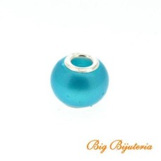 Berloque Acrilico Azul 14 mm 1  unidades