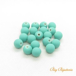 Bola 10 mm emborrachada turquesa 25 g aprox. 27 unidades Bola 10 mm emborrachada turquesa 25 g aprox. 27 unidades