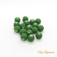 Bola 12 mm emborrachada verde musgo 25 gramas aprox. 27 unidades