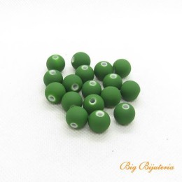 Bola 12 mm emborrachada verde musgo 25 gramas aprox. 27 unidades