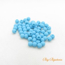 Bola 06 mm emborrachada azul 25 gramas