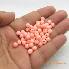 Bola 06 mm emborrachada salmão 25 gramas