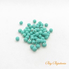 Bola 06 mm emborrachada turquesa 25 g aprox. 197 unidades